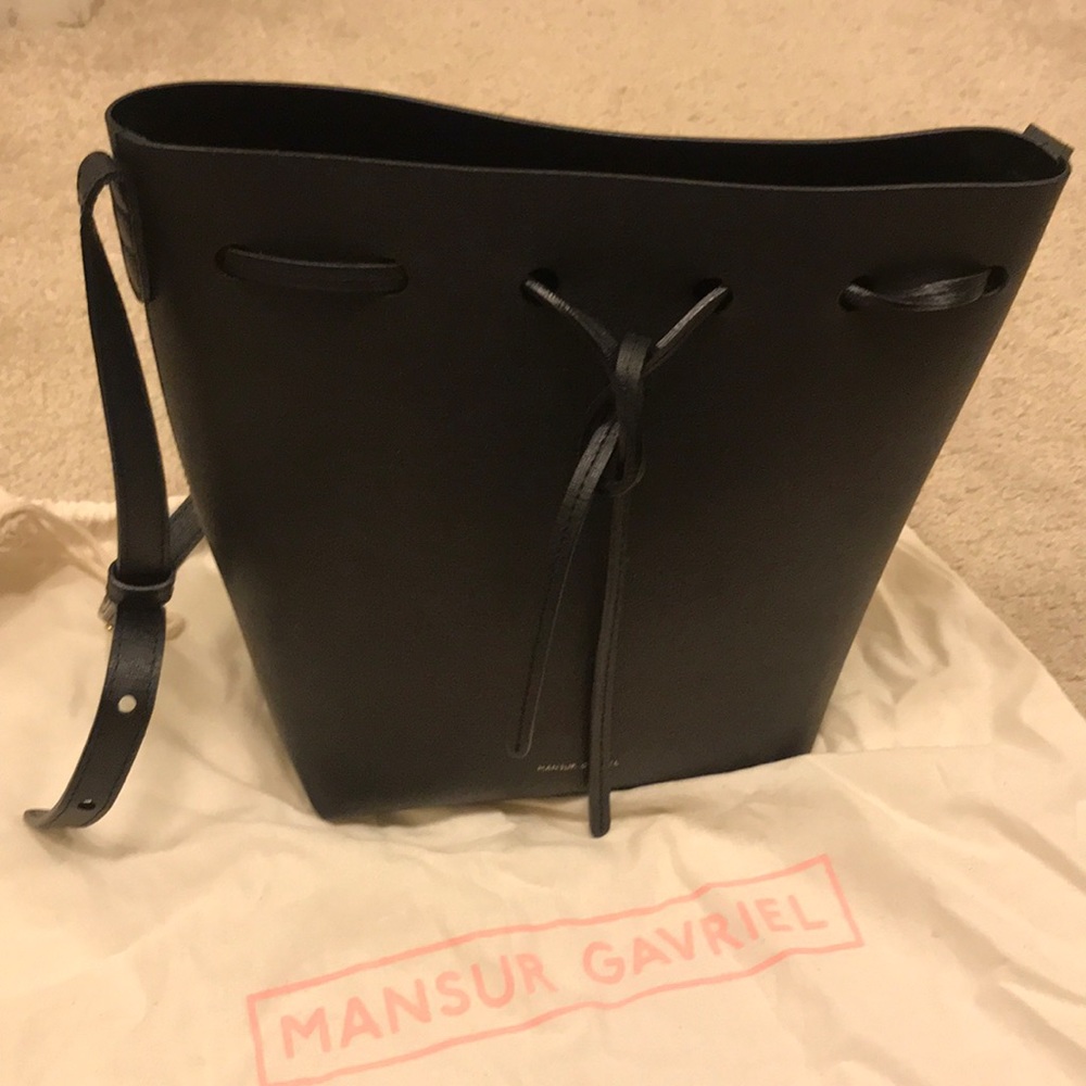 MANSUR GAVRIEL Black Small crossbody bag